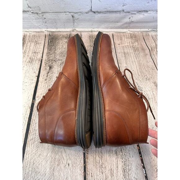 COLE HAAN Men’s Original Grand Leather Chukka Boots / Size: 110 - Picture 5 of 11